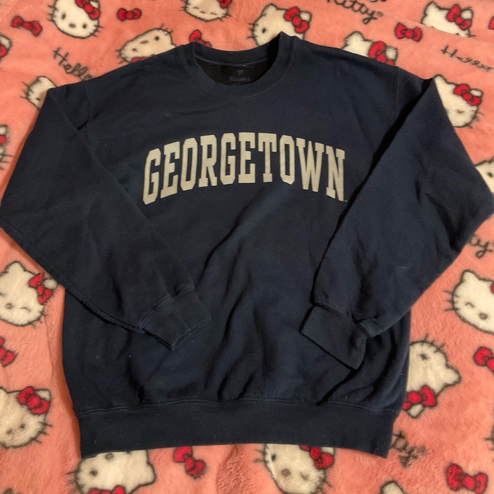 Authentic Georgetown crewneck